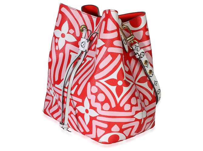 Néonoé Louis Vuitton Rouge Rose Multicolor Giant Monogram Crafty NeoNoe MM Pink Rot - Ansicht 3