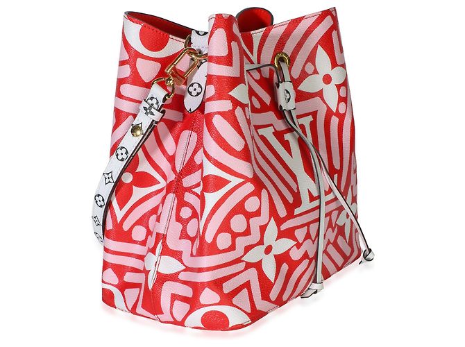 Néonoé Louis Vuitton Rouge Rose Multicolor Giant Monogram Crafty NeoNoe MM Pink Rot - Ansicht 4