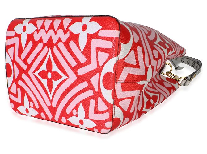 Néonoé Louis Vuitton Rouge Rose Multicolor Giant Monogram Crafty NeoNoe MM Pink Rot - Ansicht 6