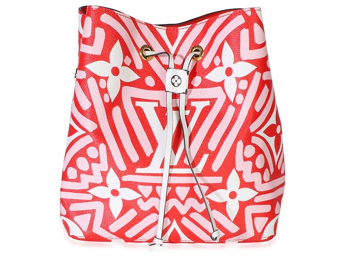 Néonoé Louis Vuitton Rouge Rose Multicolor Giant Monogram Crafty NeoNoe MM Pink Rot - Ansicht 8