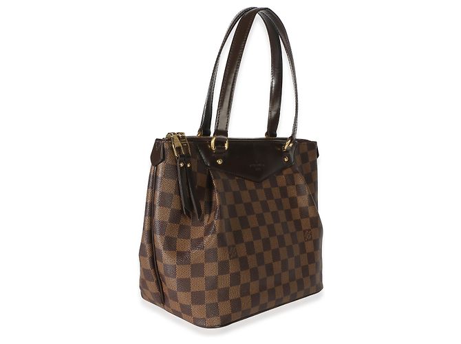 Louis Vuitton Damier Ebene Canvas Westminster PM Marrom - vista 4