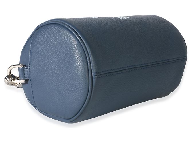 Pouch a rotolo Atelier in pelle di vitello blu navy Christian Dior - vista 7