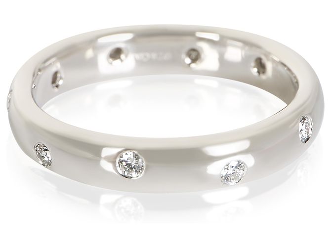 Tiffany & Co. Platinum Diamond Etoile Ring - view 2
