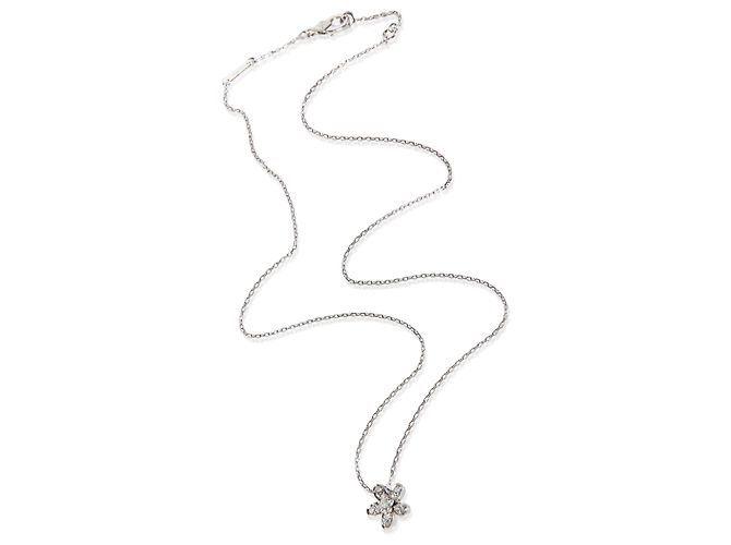 Pendente Socrate Van Cleef & Arpels in oro bianco e diamanti - vista 3