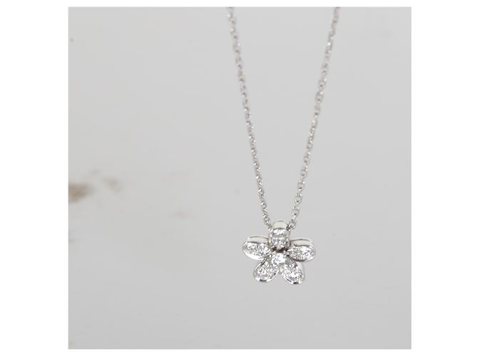 Pendente Socrate Van Cleef & Arpels in oro bianco e diamanti - vista 4