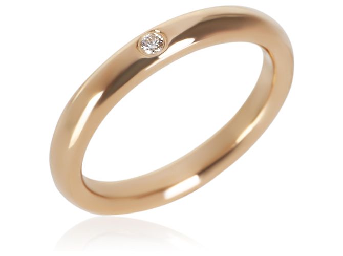 Tiffany & Co. Elsa Peretti Ring aus Roségold mit Diamanten - Ansicht 2