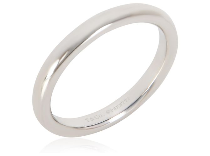 Tiffany & Co. Elsa Peretti Ring 3mm aus Platin - Ansicht 2