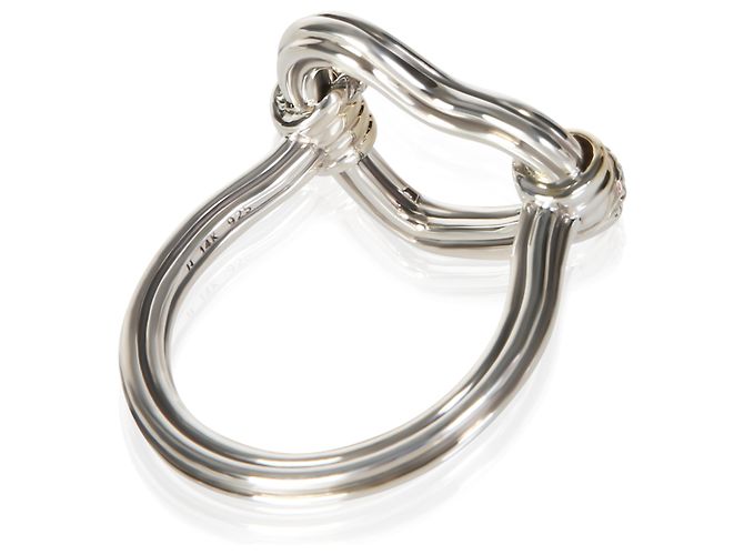 Autre Marque Anillo John Hardy Corazón de Bambú en Oro Amarillo, Plata Esterlina y Diamantes - vista 4