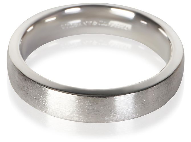 Tiffany & Co. Tiffany Forever Ehering aus Platin, gebürstetes Finish 5mm - Ansicht 3
