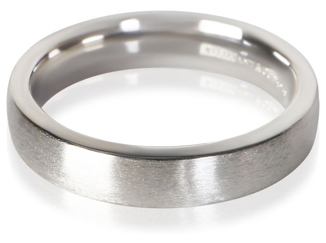 Tiffany & Co. Tiffany Forever Ehering aus Platin, gebürstetes Finish 5mm - Ansicht 4