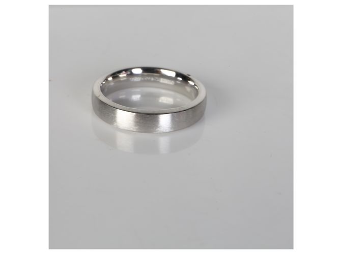 Tiffany & Co. Tiffany Forever Ehering aus Platin, gebürstetes Finish 5mm - Ansicht 6