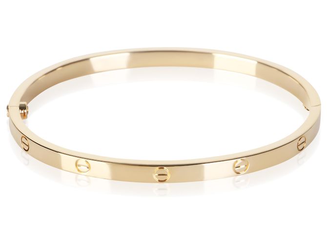 Bracciale Cartier Love Oro Giallo Modello Piccolo - vista 4