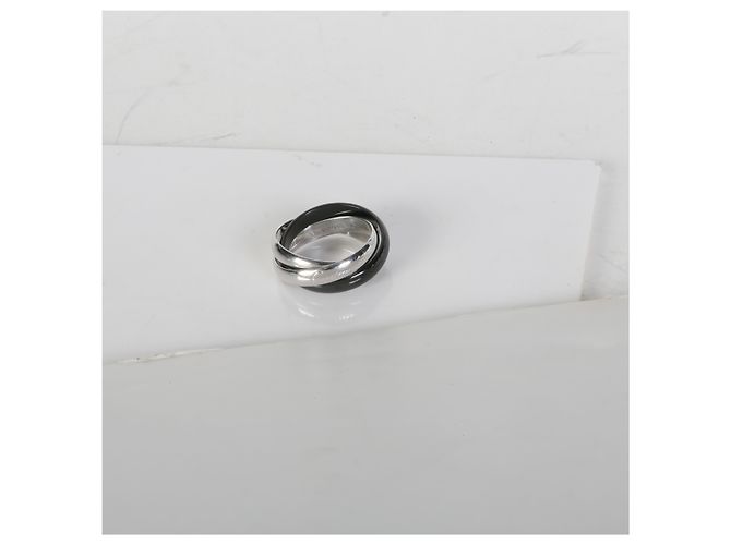 Anillo Trinity Clásico Cartier en Oro Blanco - vista 5