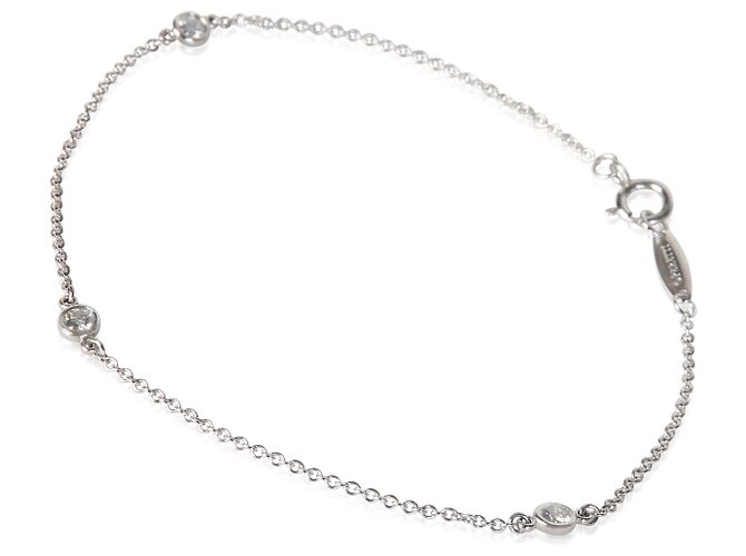 Bracciale Tiffany & Co. Platinum Diamond Elsa Peretti Diamond By The Yard - vista 2