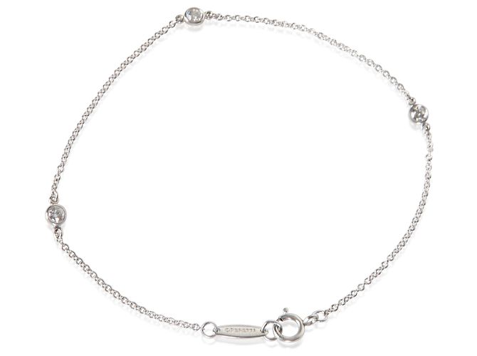Bracciale Tiffany & Co. Platinum Diamond Elsa Peretti Diamond By The Yard - vista 3