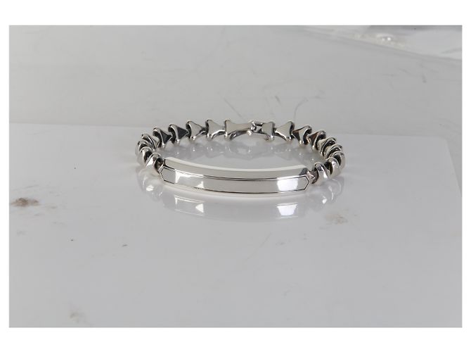 Bracciale ID Armory Link in argento sterling David Yurman - vista 4