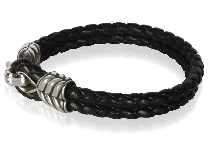 David Yurman Chevron Armband aus Sterlingsilber - Ansicht 2