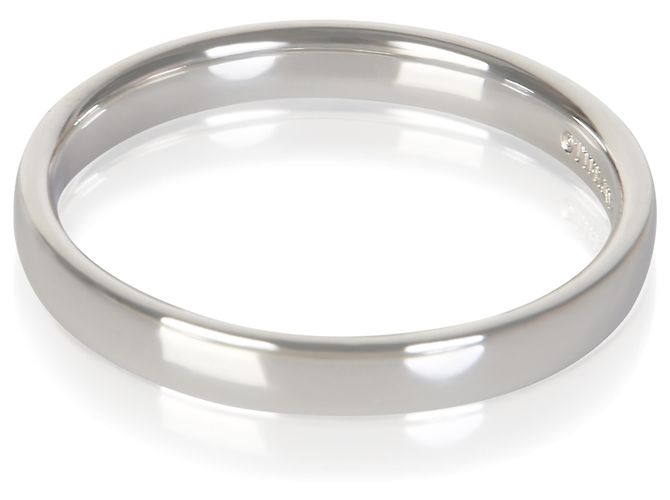 Tiffany & Co. Platin Ehering flach 3mm - Ansicht 3