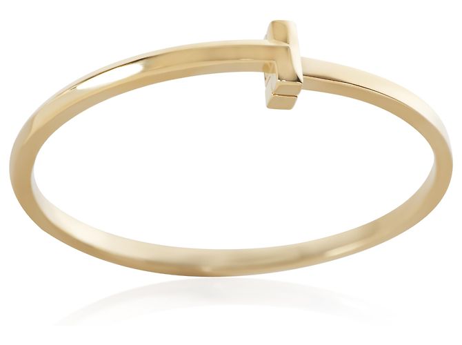 Bracciale a cerniera Tiffany T T1 Narrow in oro giallo Tiffany & Co. - vista 2
