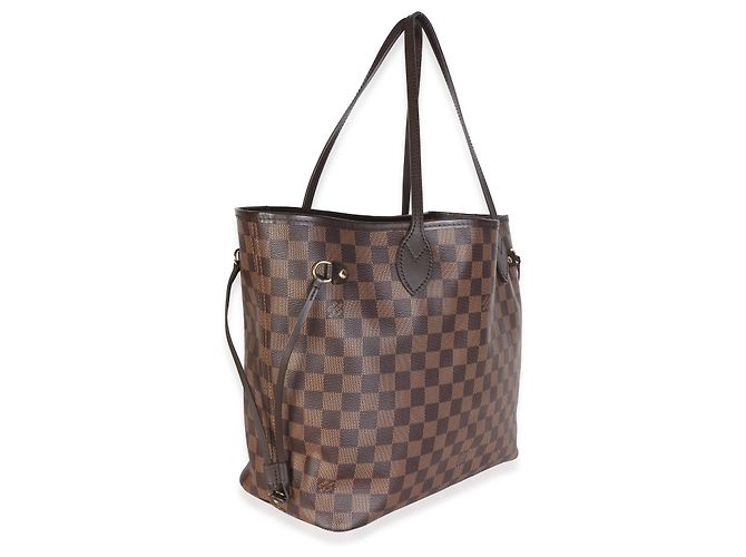 Louis Vuitton Damier Ebene Canvas Neverfull MM - vista 4
