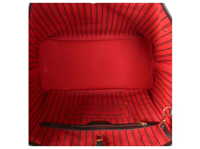 Louis Vuitton Damier Ebene Canvas Neverfull MM - vista 5
