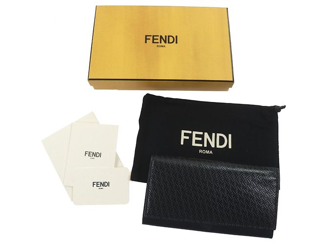 Cartera larga de piel Fendi 7M0264 - vista 2