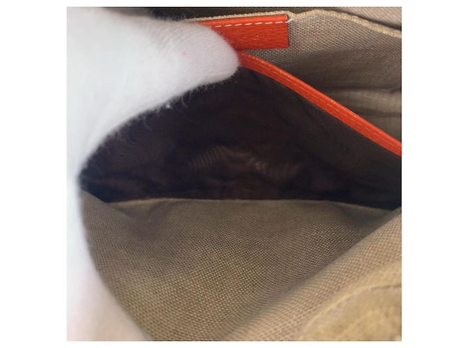 Borsa a tracolla Gucci GG Canvas Leather - vista 7