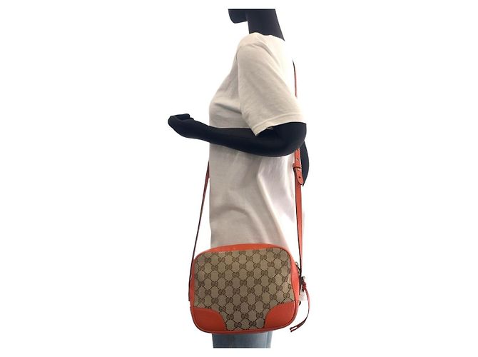 Borsa a tracolla Gucci GG Canvas Leather - vista 8