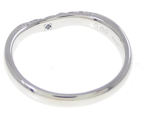 Autre Marque Anello in platino PT900 e diamanti - vista 3