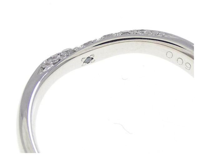 Autre Marque Anello in platino PT900 e diamanti - vista 4