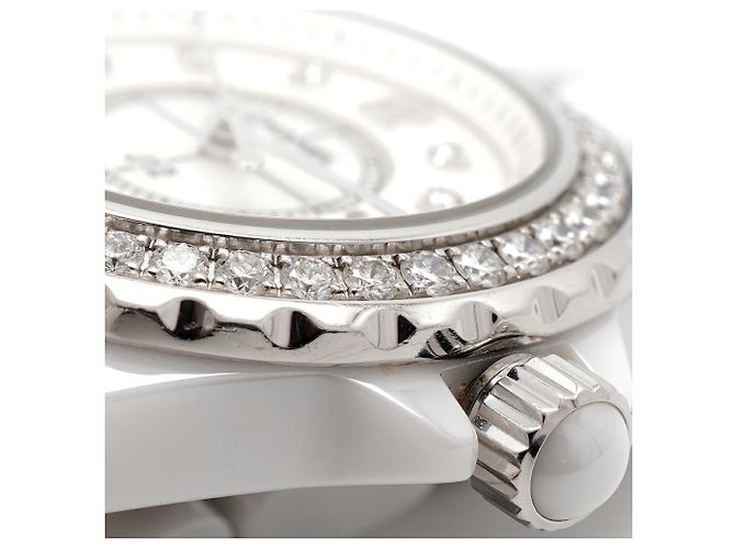 Chanel J12 8P Diamond Damenuhr H2572 - Ansicht 7