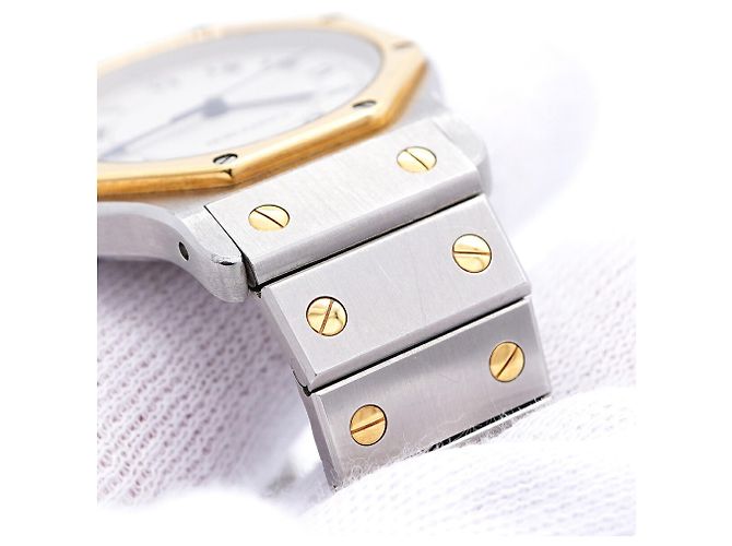 Orologio Cartier Santos Octagon LM - vista 8