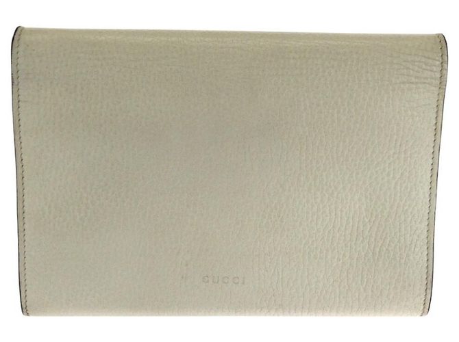 Borsa a tracolla Gucci Dionysus in pelle con catena Bianco - vista 2