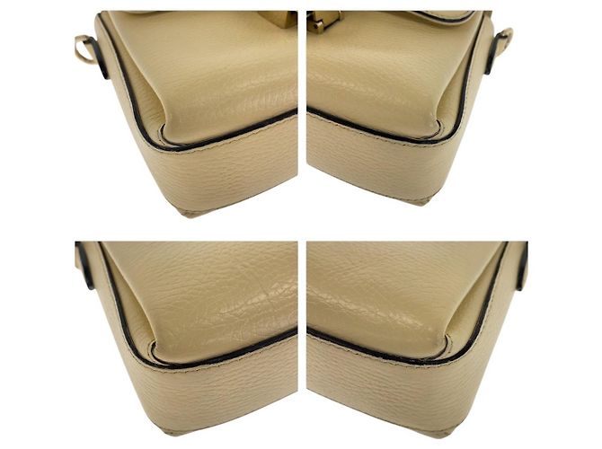 Gucci Interlocking Schultertasche aus Leder - Ansicht 3