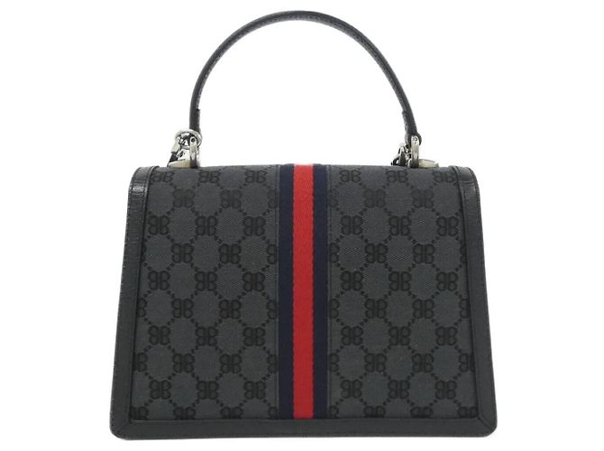 Bolso Balenciaga Hacker Small Canvas Bag Negro - vista 2