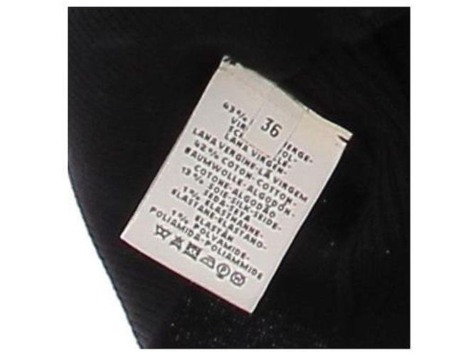 Cárdigan negro de lana Hermès - vista 5