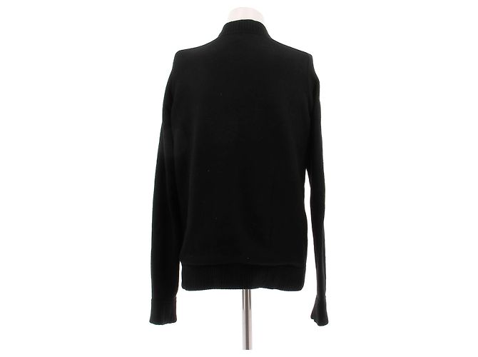 Colete preto de cashmere Hermès - vista 2