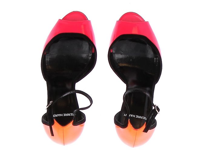 Sandali Pierre Hardy Color-block in pelle - vista 4