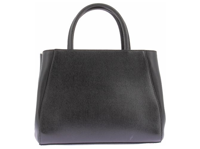 Fendi Schwarze Tasche mit Accessoire - Ansicht 2