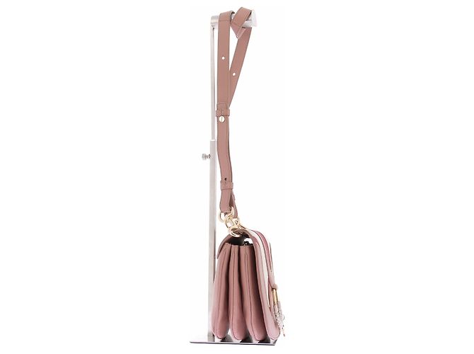 Sac à main Chloé HANA en cuir rose - vue 4