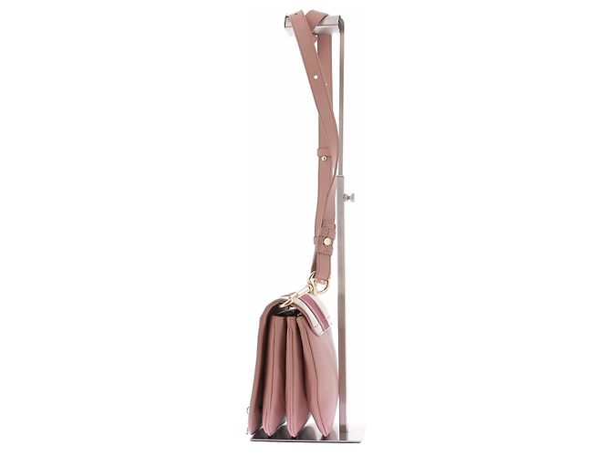 Sac à main Chloé HANA en cuir rose - vue 5