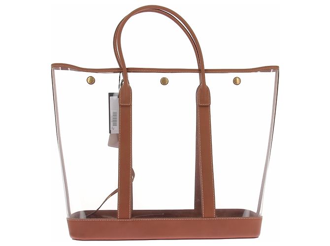 Autre Marque Bolsa "Severine" transparente Camelo - vista 2