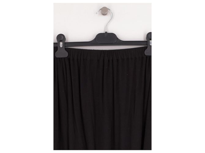 Autre Marque Falda larga negra THE GARMENT de algodón Talla S - vista 3