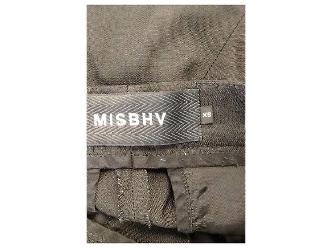 Autre Marque MISBHV Schwarze Schlaghose - Ansicht 5