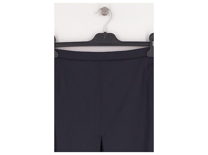 Cos Midirock mit Falten marineblau - Ansicht 3