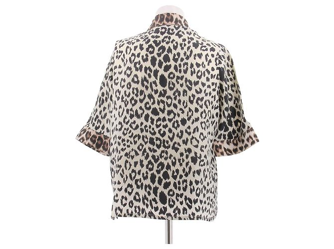 La Prestic Ouiston Blusa con stampa leopardata - vista 2