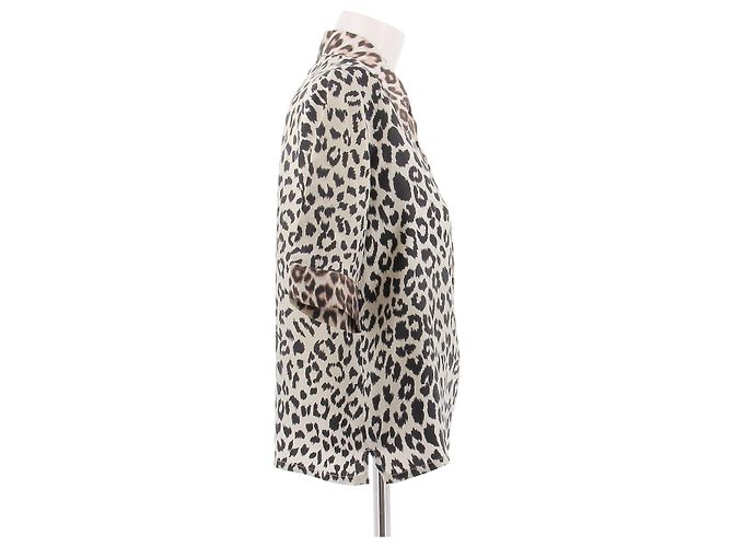 La Prestic Ouiston Blusa con stampa leopardata - vista 3