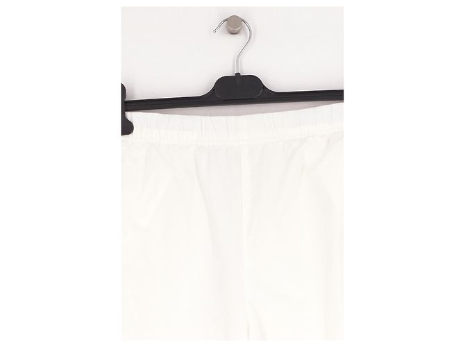 Pantaloni dritti bianchi Lacoste - vista 3