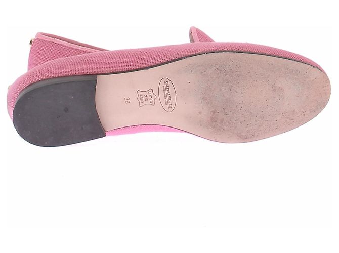 Autre Marque CALITAS WORLD Hausschuhe aus Leder Rosa Größe 38 - Ansicht 5