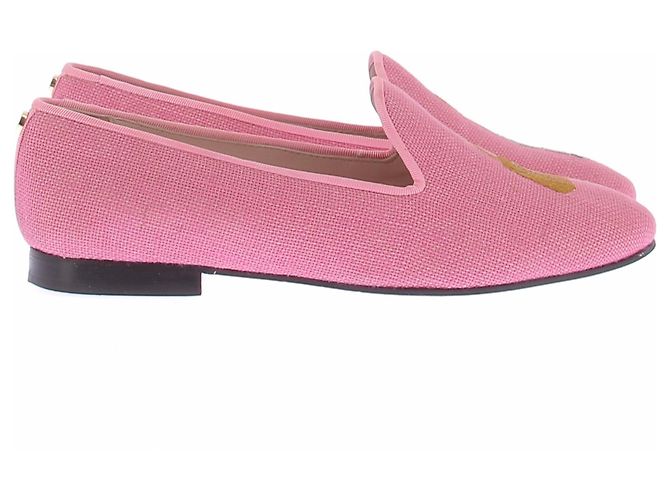 Autre Marque CALITAS WORLD Hausschuhe aus Leder Rosa Größe 38 - Ansicht 6